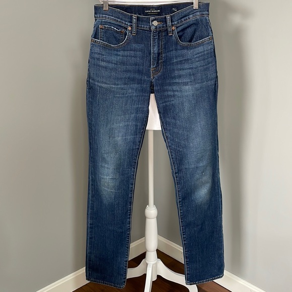 LUCKY BRAND MENS 121 SLIM STRAIGHT MENS JEANS - Picture 16 of 16
